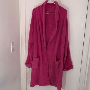 Sold VINTAGE Victoria's Secret Pink Robe OPEN TO OFFERS